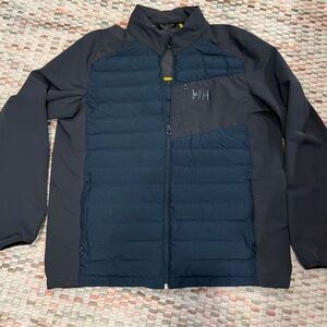 Helly Hansen Navy Hybrid Puffer Jacket